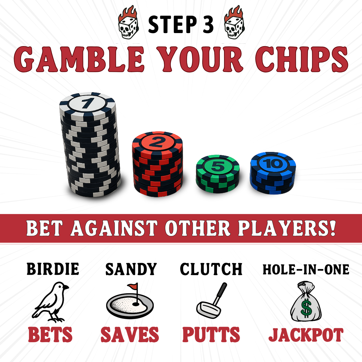 Golf or Die Game Set