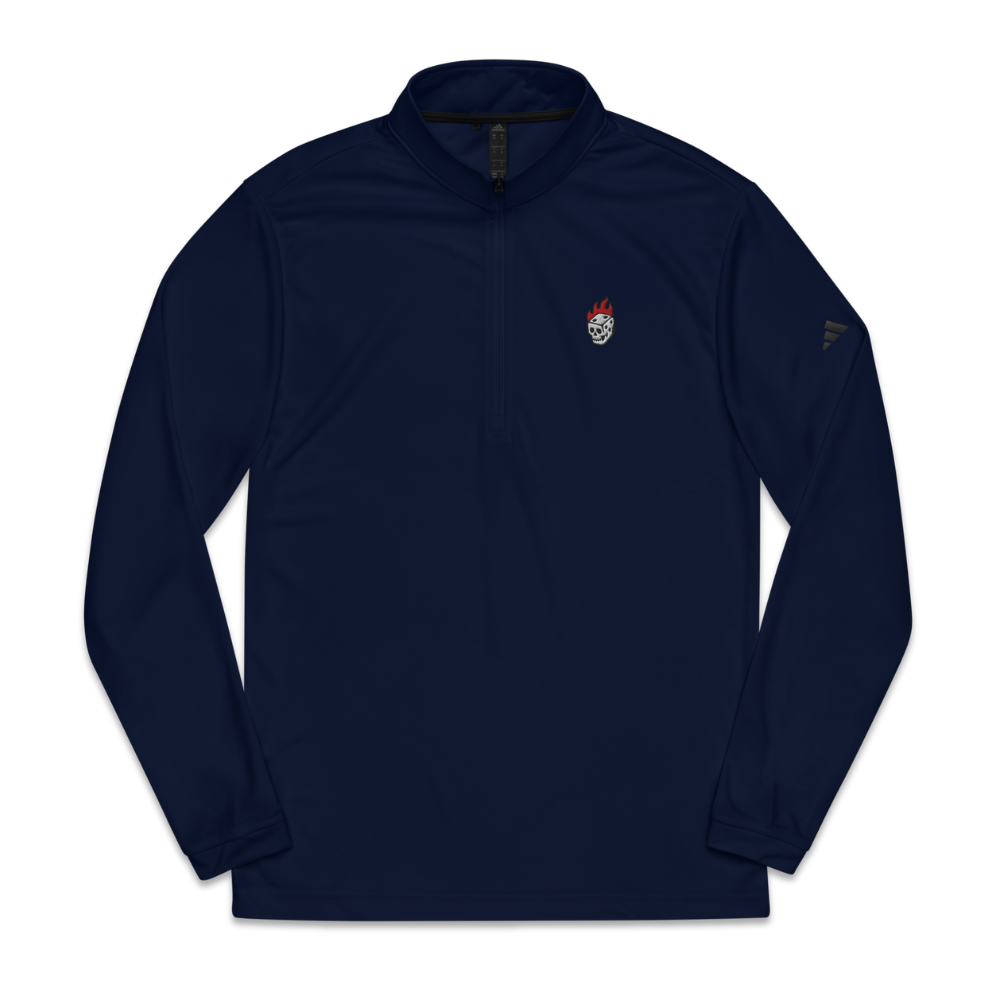 Flaming Dice Quarter Zip
