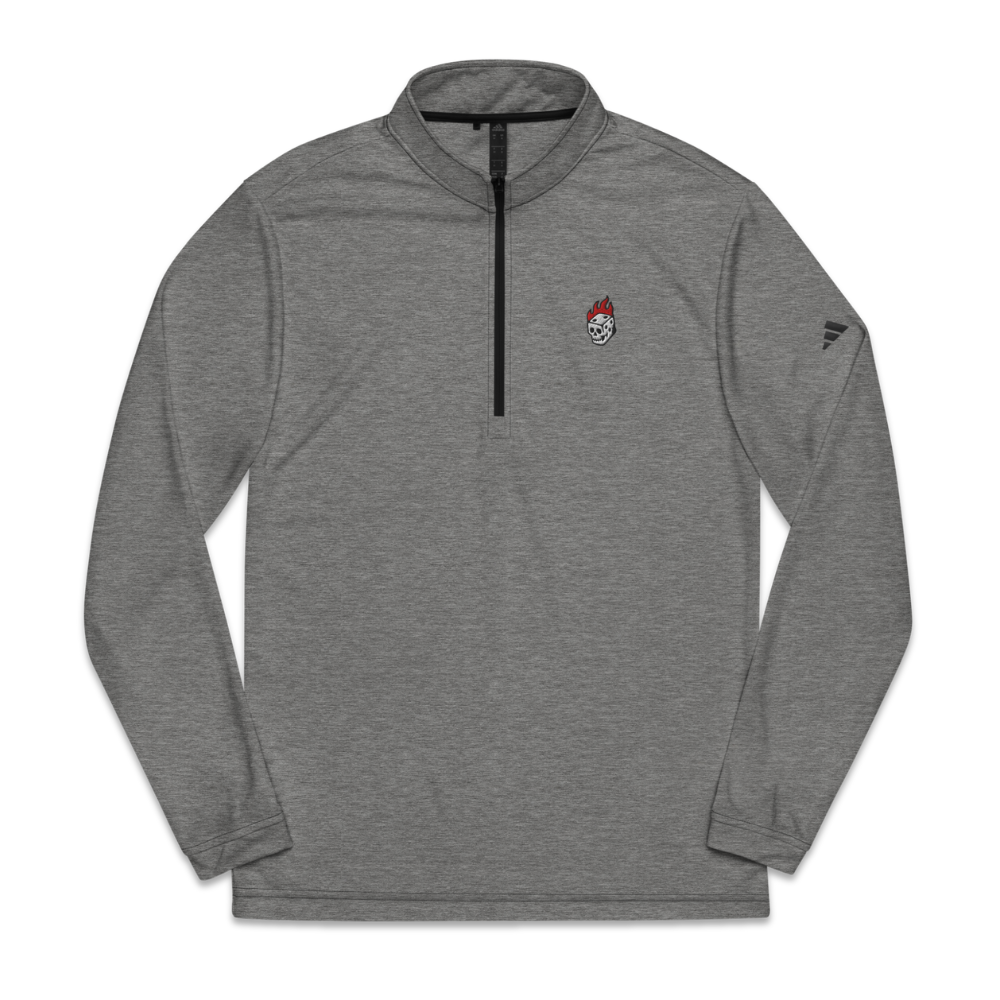 Flaming Dice Quarter Zip
