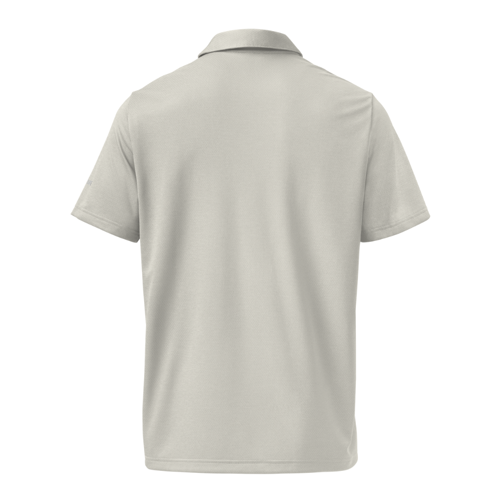 Flaming Dice Fitted Polo