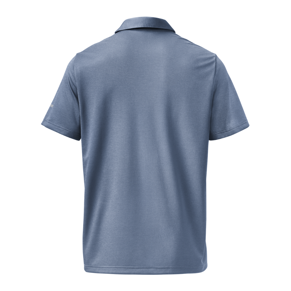 Flaming Dice Fitted Polo