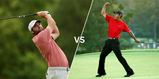 What If Scottie Scheffler Faced Prime Tiger Woods? We Simulated 1,000 Rounds To Find Out