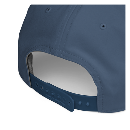Flaming Dice Snapback (Navy)