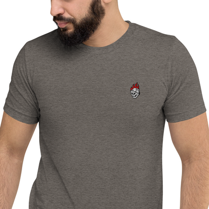 Flaming Dice Fitted Tee