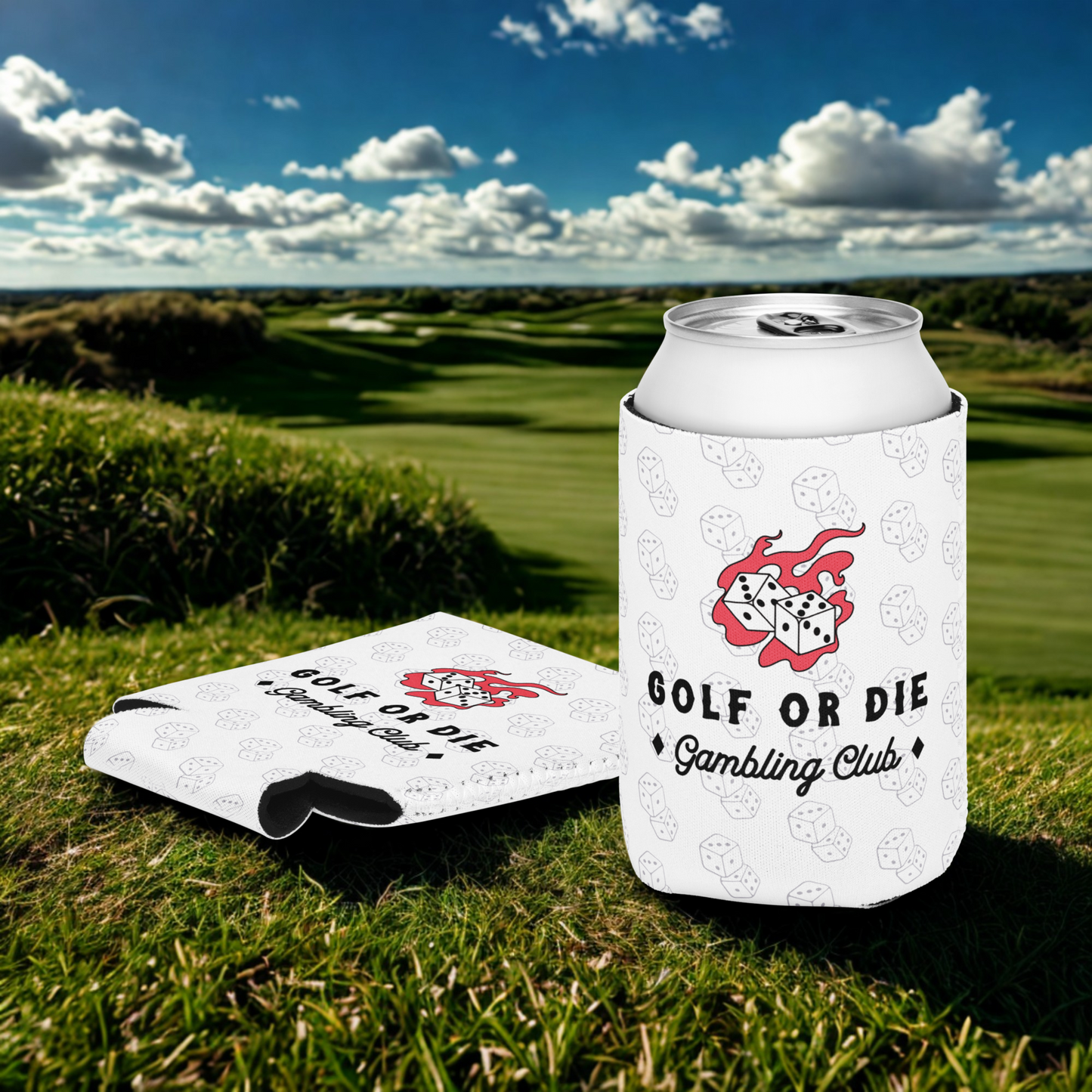 The Gambling Club Can Coozie