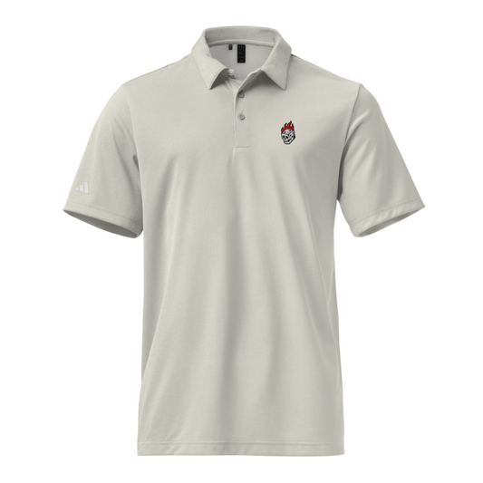 Flaming Dice Fitted Polo