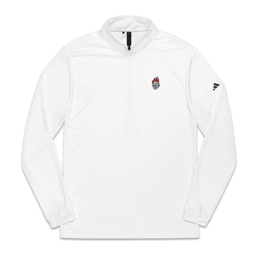 Flaming Dice Quarter Zip