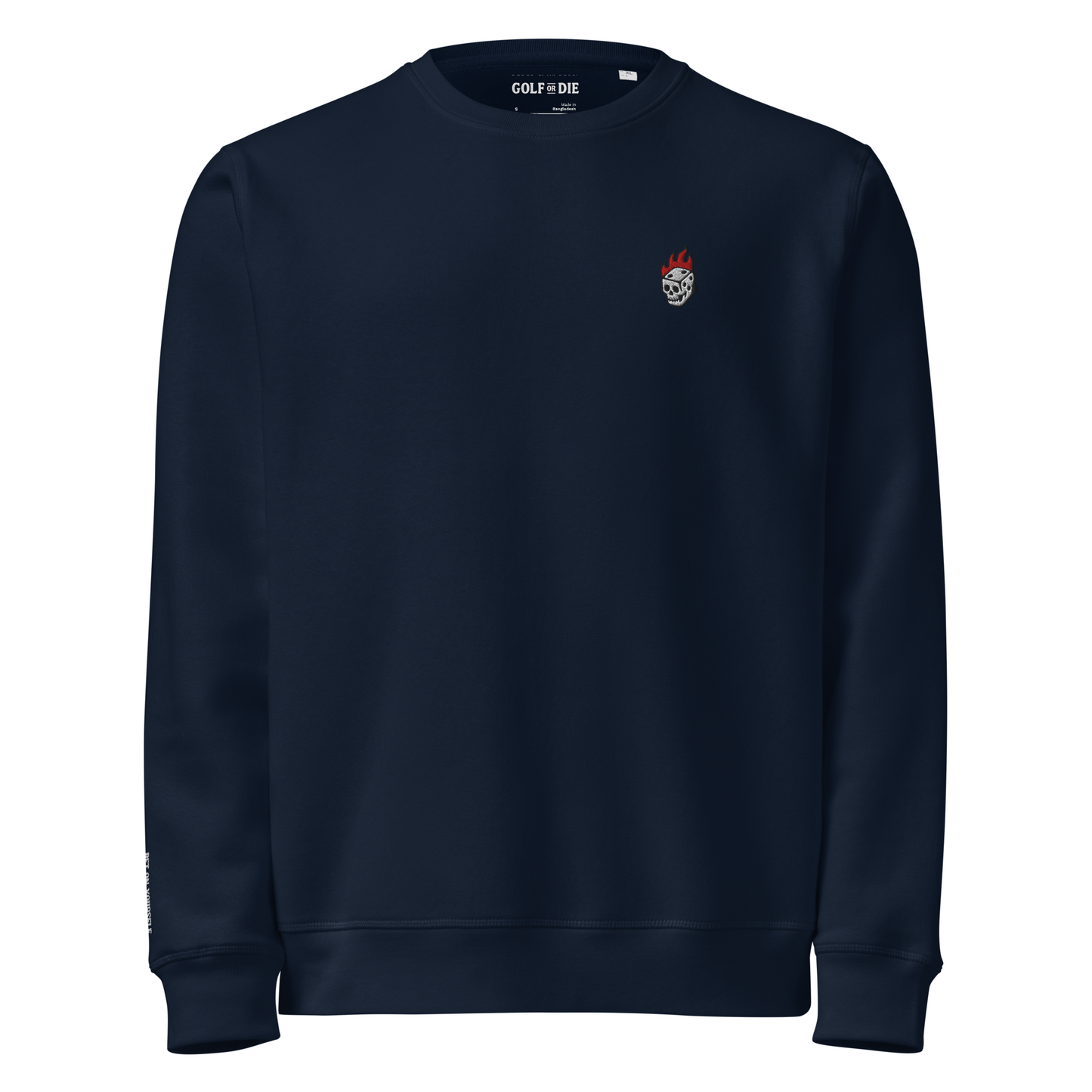 Flaming Dice Crewneck Sweatshirt