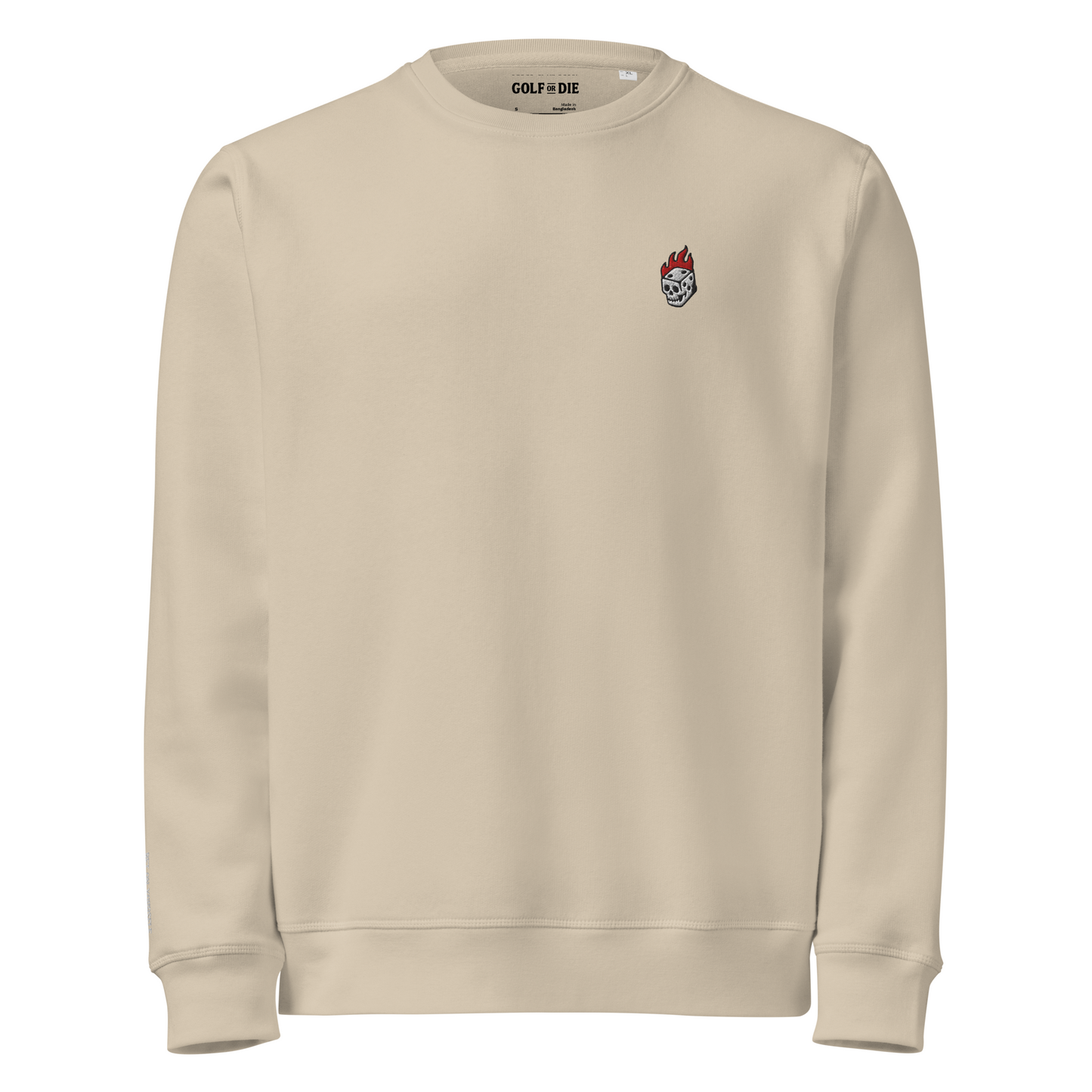 Flaming Dice Crewneck Sweatshirt