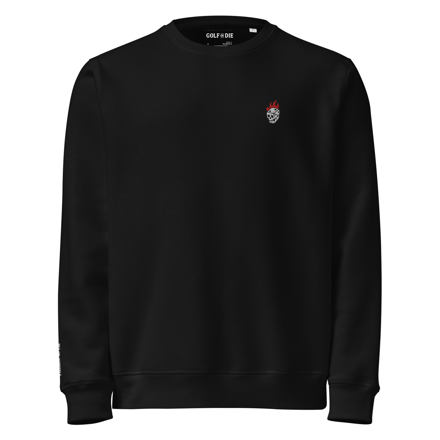 Flaming Dice Crewneck Sweatshirt