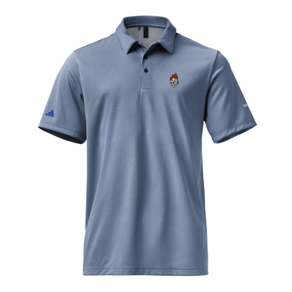 Flaming Dice Fitted Polo