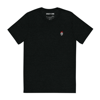 Flaming Dice Fitted Tee