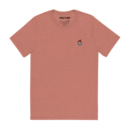 Flaming Dice Fitted Tee