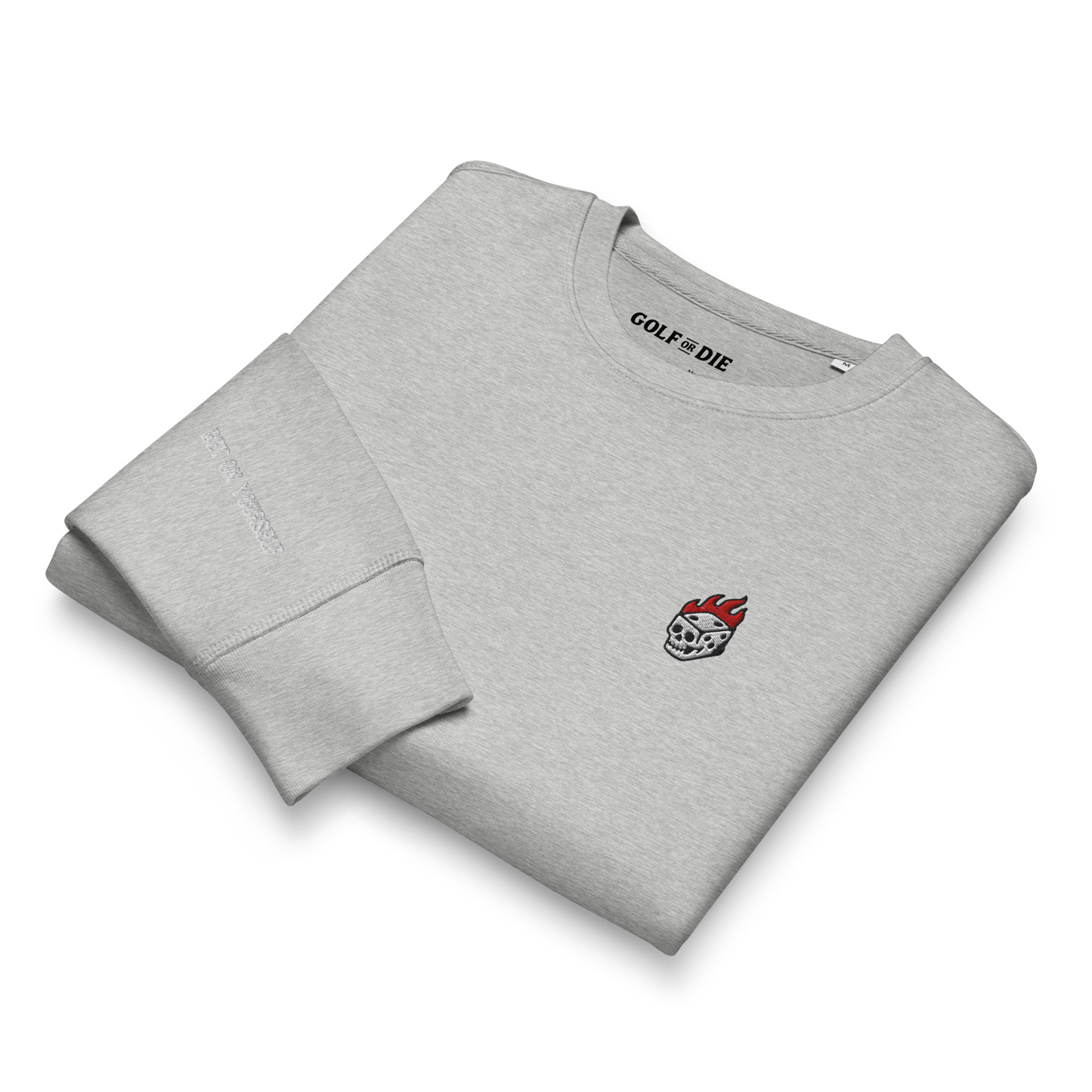Flaming Dice Crewneck Sweatshirt