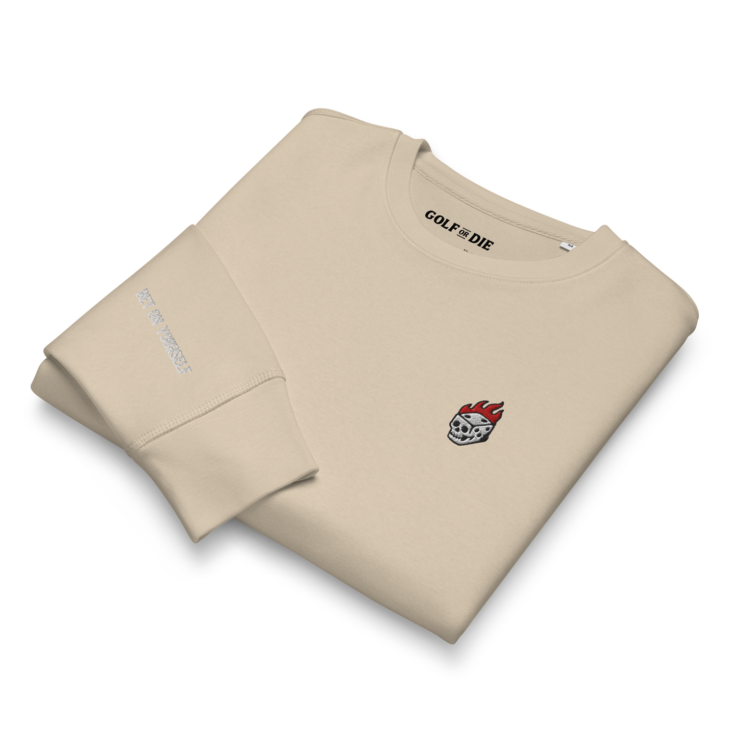 Flaming Dice Crewneck Sweatshirt