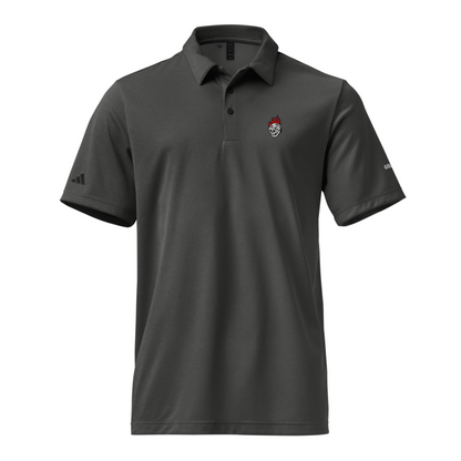 Flaming Dice Fitted Polo