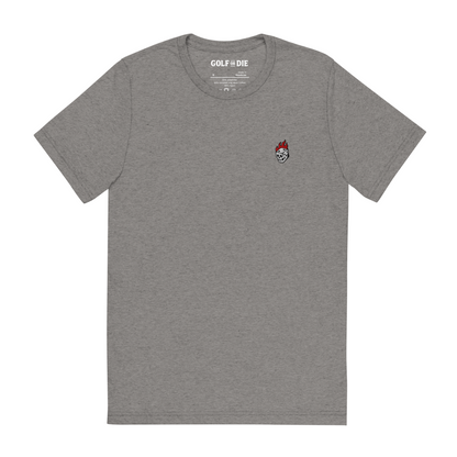 Flaming Dice Fitted Tee