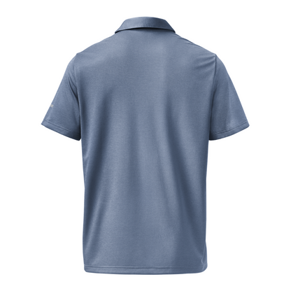 Flaming Dice Fitted Polo