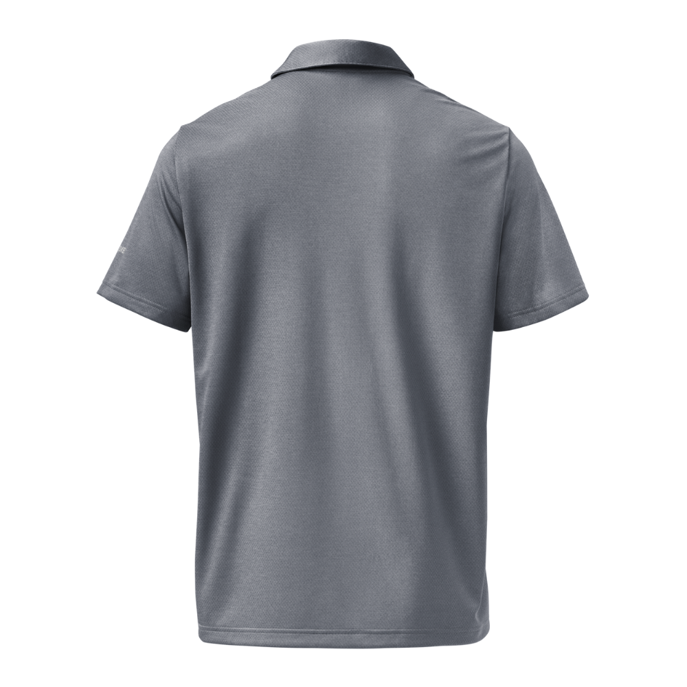 Flaming Dice Fitted Polo