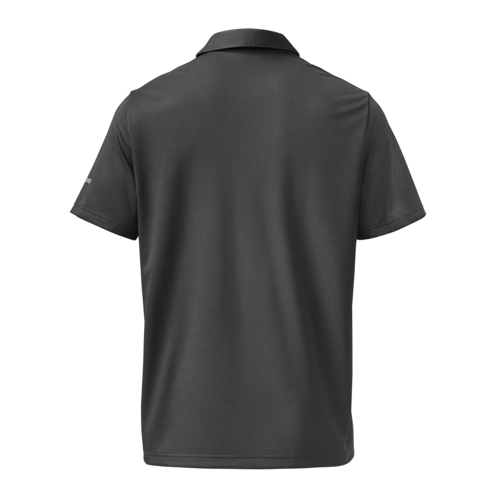 Flaming Dice Fitted Polo