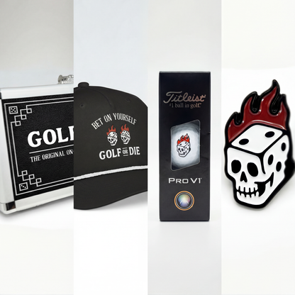 Flaming Dice Combo Pack (Black)