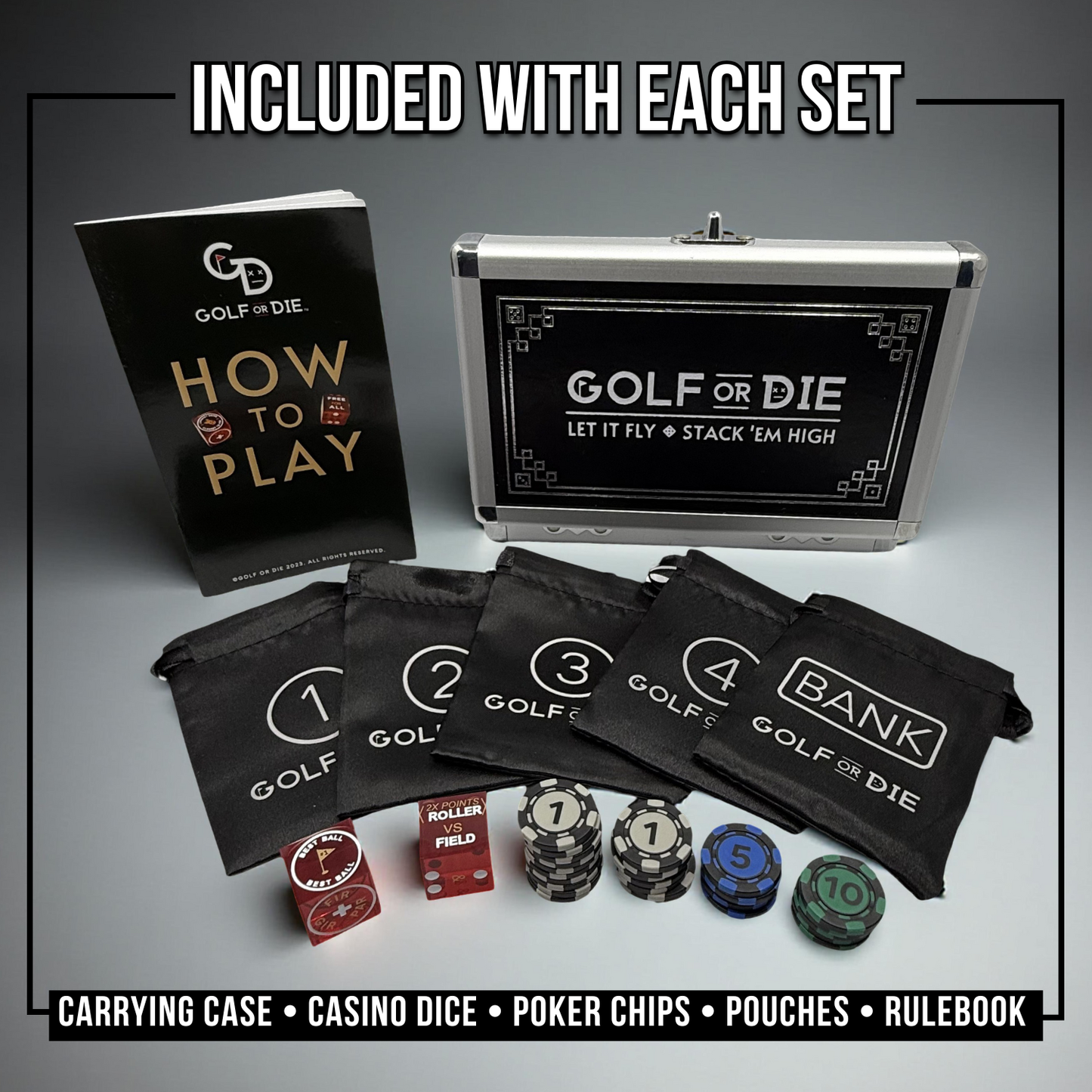Golf or Die Game Set